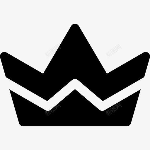 皇冠寒假6已填充图标svg_新图网 https://ixintu.com 寒假6 已填充 皇冠