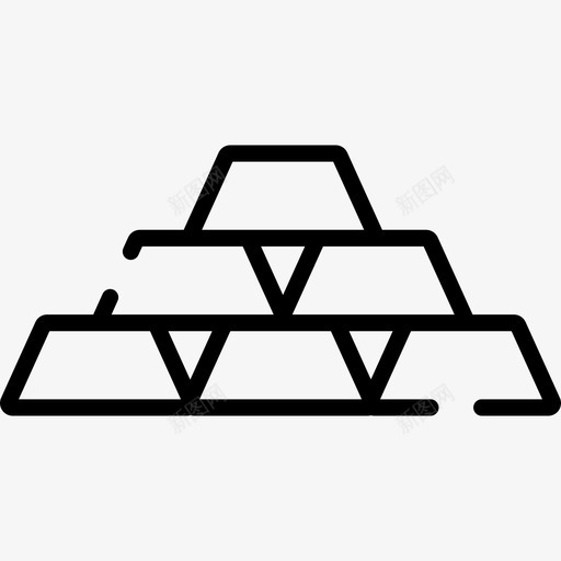 黄金海盗34直系图标svg_新图网 https://ixintu.com 海盗34 直系 黄金
