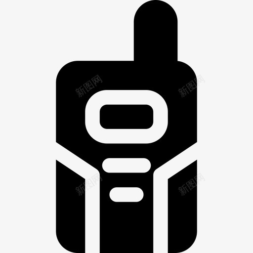 对讲机工业过程10填充图标svg_新图网 https://ixintu.com 填充 对讲机 工业过程10
