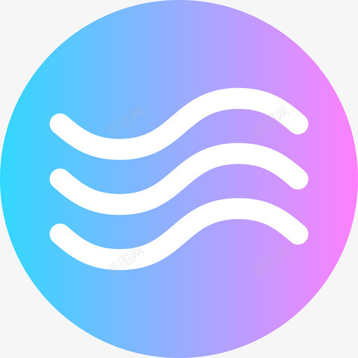 风空气调节循环图标svg_新图网 https://ixintu.com 循环 空气调节 风