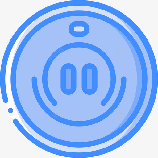 Roomba设备25蓝色图标svg_新图网 https://ixintu.com Roomba 蓝色 设备25