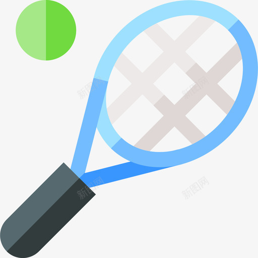 网球自由时间平躺图标svg_新图网 https://ixintu.com 平躺 网球 自由时间