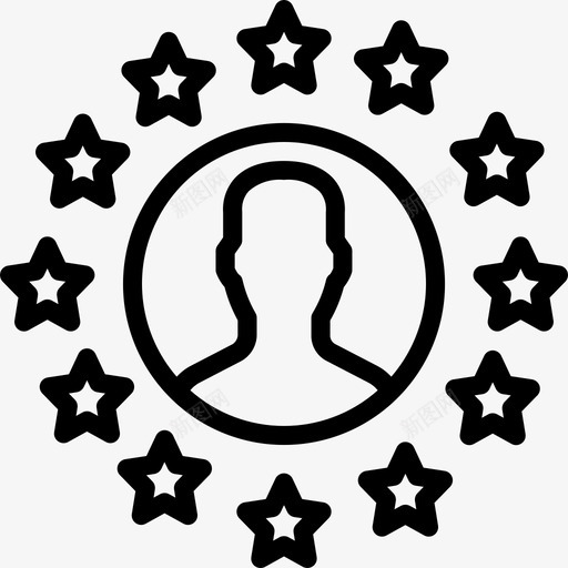 GDPR数据保护15线性图标svg_新图网 https://ixintu.com GDPR 数据保护15 线性