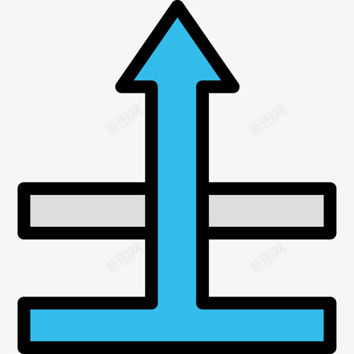 上箭头ui界面19线颜色图标svg_新图网 https://ixintu.com ui界面19 上箭头 线颜色