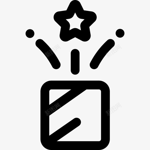 五彩纸屑获胜5分直线型图标svg_新图网 https://ixintu.com 五彩纸屑 直线型 获胜5分
