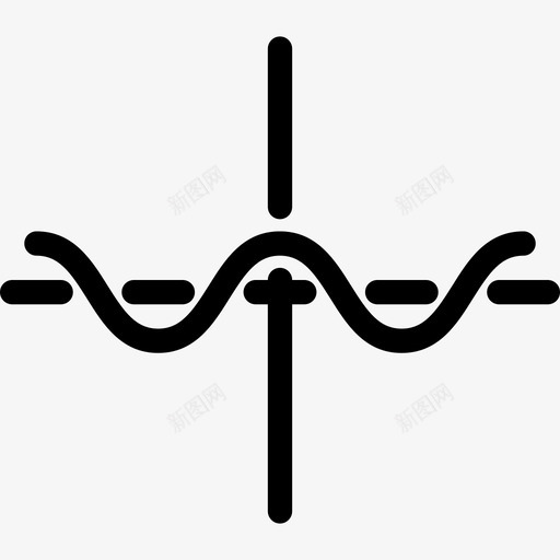 折线图图表5直线图图标svg_新图网 https://ixintu.com 图表5 折线图 直线图
