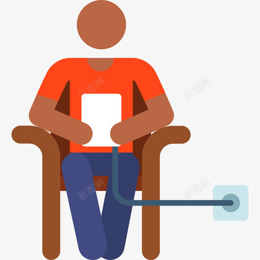 充电城市象形图2彩色图标svg_新图网 https://ixintu.com 充电 城市象形图2 彩色