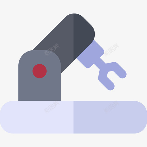 机器人工业过程9平面图标svg_新图网 https://ixintu.com 工业过程9 平面 机器人