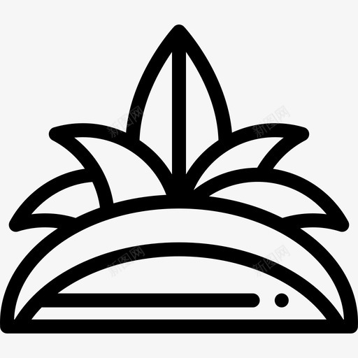 植物温室5线性图标svg_新图网 https://ixintu.com 植物 温室5 线性