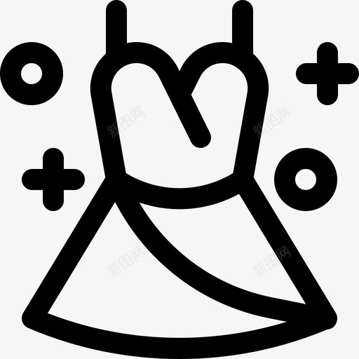 服装服装派对6直系图标svg_新图网 https://ixintu.com 服装 服装派对6 直系