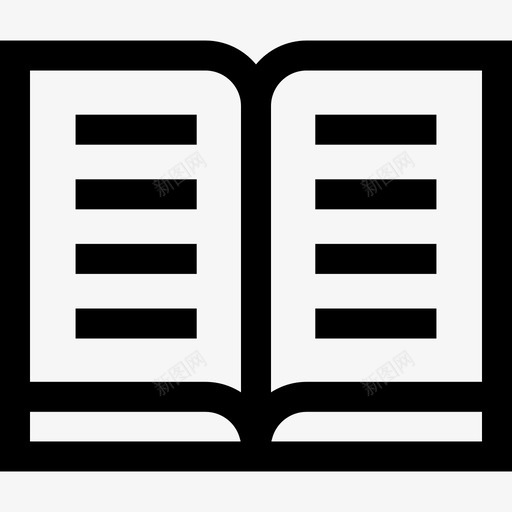 书籍风景艺术8线性图标svg_新图网 https://ixintu.com 书籍 线性 风景艺术8