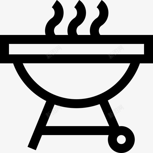 烧烤夏季派对9直系图标svg_新图网 https://ixintu.com 夏季派对9 烧烤 直系