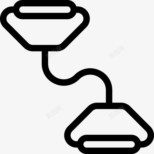 抵抗力健康健身2线性图标svg_新图网 https://ixintu.com 健康健身2 抵抗力 线性