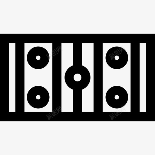 曲棍球球场曲棍球9直线图标svg_新图网 https://ixintu.com 曲棍球9 曲棍球球场 直线