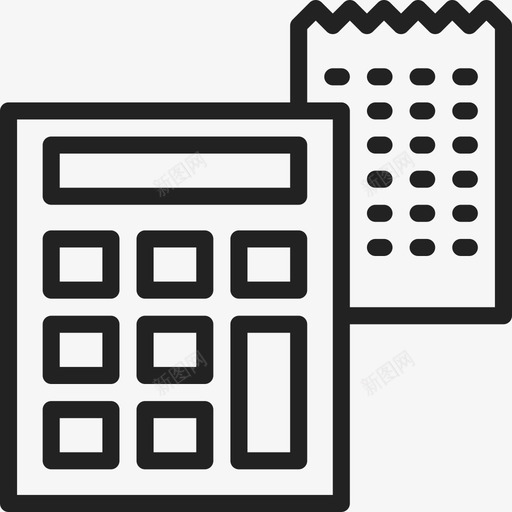 计算机商业和金融49线性图标svg_新图网 https://ixintu.com 商业和金融49 线性 计算机