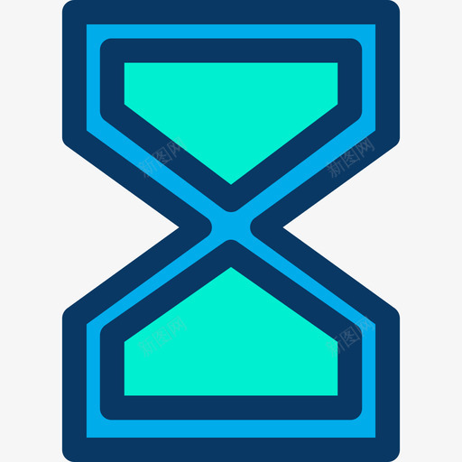 沙漏广告6线性颜色图标svg_新图网 https://ixintu.com 广告6 沙漏 线性颜色