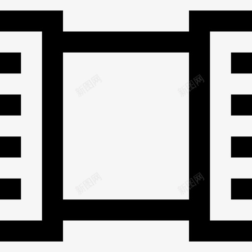 电影录像28线性图标svg_新图网 https://ixintu.com 录像28 电影 线性