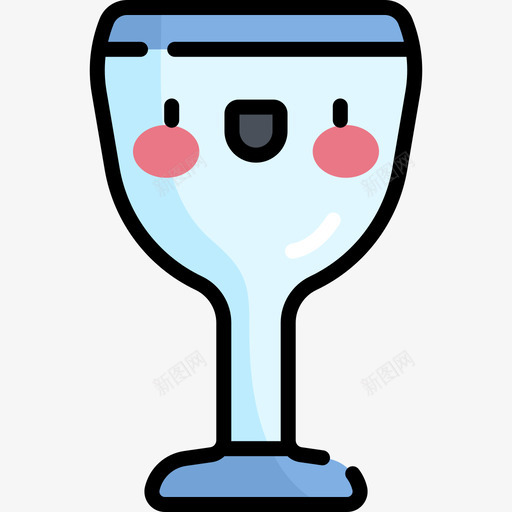 水晶玻璃回收7线性颜色图标svg_新图网 https://ixintu.com 回收7 水晶玻璃 线性颜色