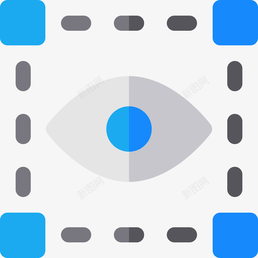 视觉3d打印9平面图标svg_新图网 https://ixintu.com 3d打印9 平面 视觉