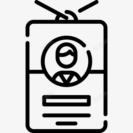 身份证团队合作47直系人图标svg_新图网 https://ixintu.com 团队合作47 直系人 身份证