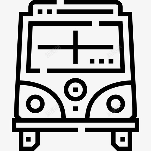 货车运输88直线型图标svg_新图网 https://ixintu.com 直线型 货车 运输88