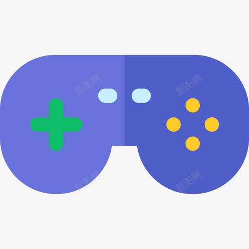 Gamepad在线购物27扁平图标svg_新图网 https://ixintu.com Gamepad 在线购物27 扁平