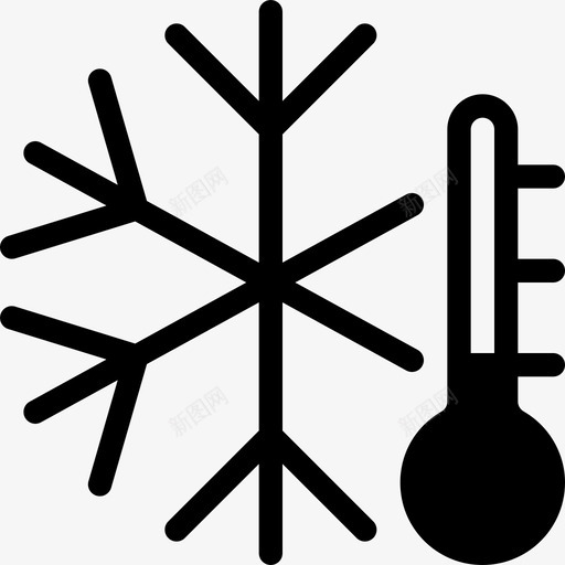 雪花冬18满图标svg_新图网 https://ixintu.com 冬18 满 雪花
