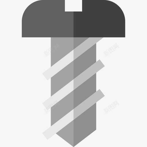 2号工具箱平头螺钉图标svg_新图网 https://ixintu.com 2号工具箱平头螺钉
