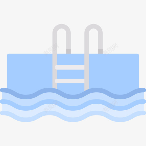 游泳池夏季9公寓图标svg_新图网 https://ixintu.com 公寓 夏季9 游泳池