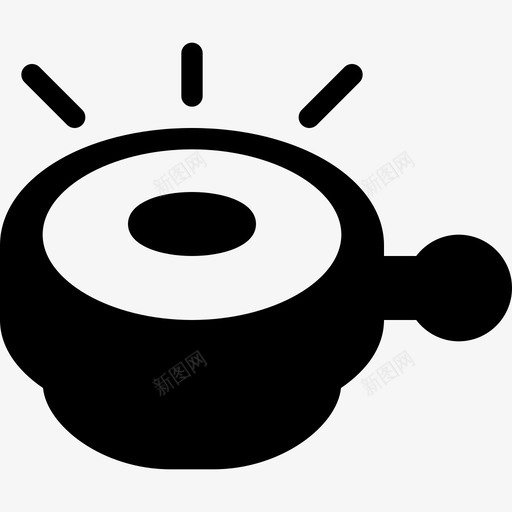 振铃器自行车组件2填充图标svg_新图网 https://ixintu.com 填充 振铃器 自行车组件2