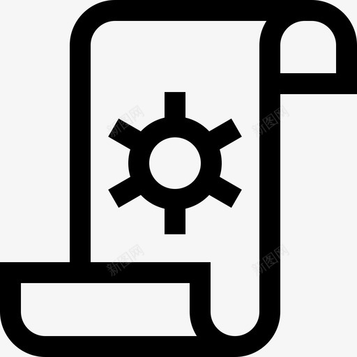 脚本编程10线性图标svg_新图网 https://ixintu.com 线性 编程10 脚本