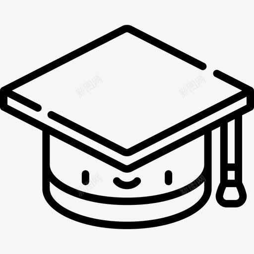 Mortarboard学历143直系图标svg_新图网 https://ixintu.com Mortarboard 学历143 直系