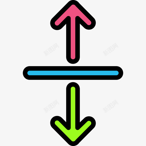 反射箭头47线颜色图标svg_新图网 https://ixintu.com 反射 箭头47 线颜色