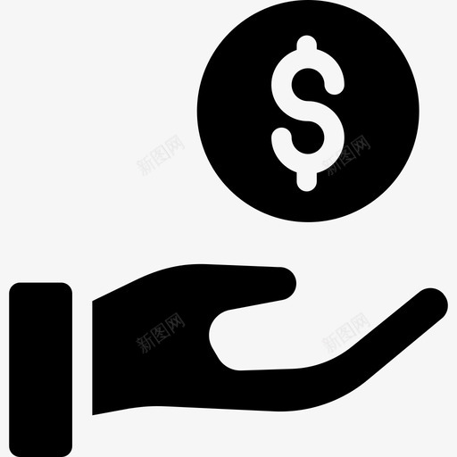 得到钱银行和金融14坚实图标svg_新图网 https://ixintu.com 坚实 得到钱 银行和金融14