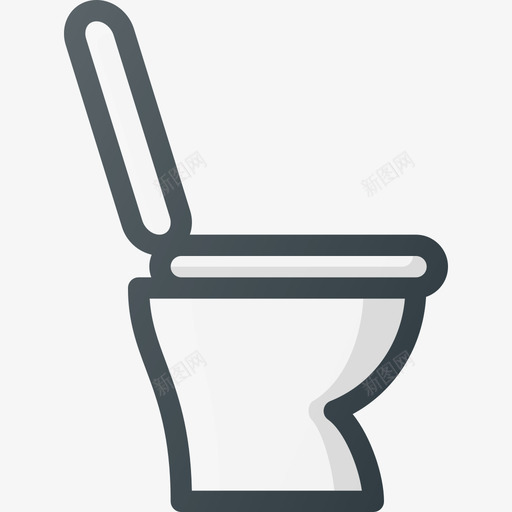 卫生间室内家具3线性颜色图标svg_新图网 https://ixintu.com 卫生间 室内家具3 线性颜色