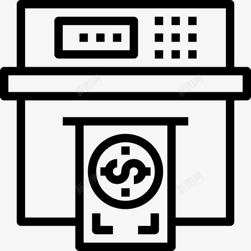 Atm购物90直拨图标svg_新图网 https://ixintu.com Atm 直拨 购物90