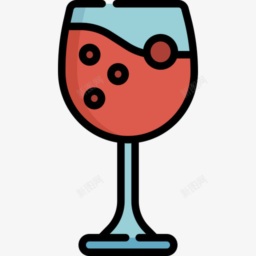 酒夜派对10线性颜色图标svg_新图网 https://ixintu.com 夜派对10 线性颜色 酒