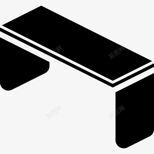 桌子家具41实心图标svg_新图网 https://ixintu.com 实心 家具41 桌子