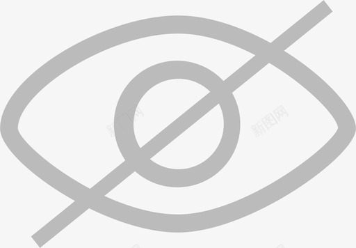 关闭眼睛svg_新图网 https://ixintu.com 关闭眼睛