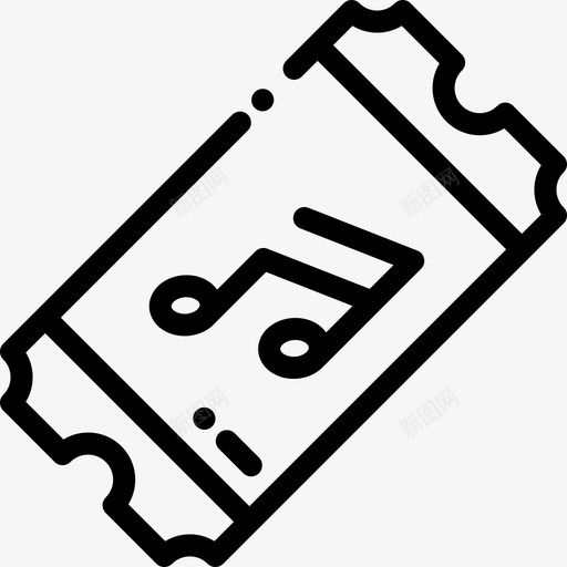 门票风景艺术17直线图标svg_新图网 https://ixintu.com 直线 门票 风景艺术17