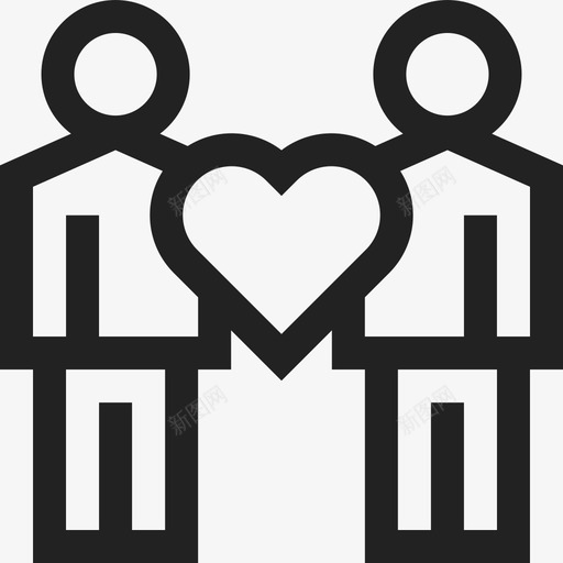 夫妻人际关系和情感5直系图标svg_新图网 https://ixintu.com 人际关系和情感5 夫妻 直系