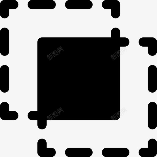 交点编辑工具14填充图标svg_新图网 https://ixintu.com 交点 填充 矢量编辑工具14