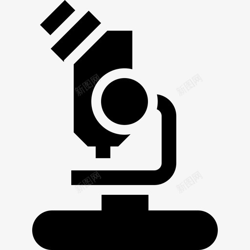显微镜医疗器械2填充图标svg_新图网 https://ixintu.com 医疗器械2 填充 显微镜