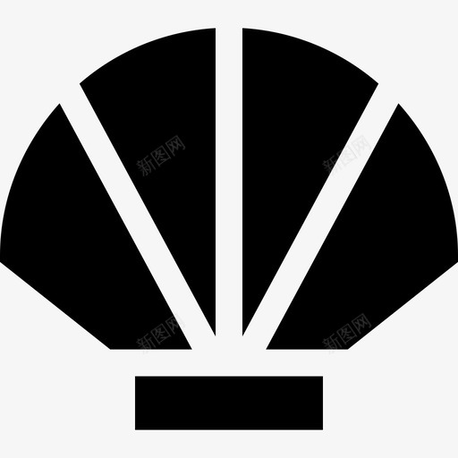 贝壳热带2填充图标svg_新图网 https://ixintu.com 填充 热带2 贝壳