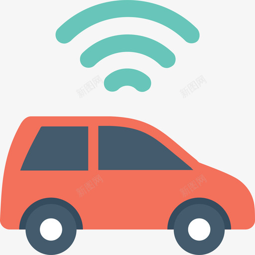 汽车地图和导航平面图图标svg_新图网 https://ixintu.com 地图和导航 平面图 汽车