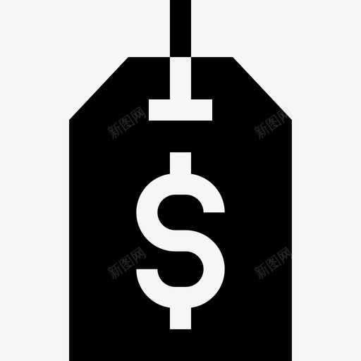 标签音乐商店4已填充图标svg_新图网 https://ixintu.com 已填充 标签 音乐商店4