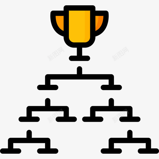 季后赛世界杯3线性颜色图标svg_新图网 https://ixintu.com 世界杯3 季后赛 线性颜色