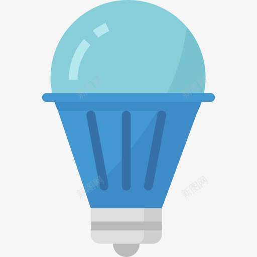 Led灯生态93扁平图标svg_新图网 https://ixintu.com Led灯 扁平 生态93