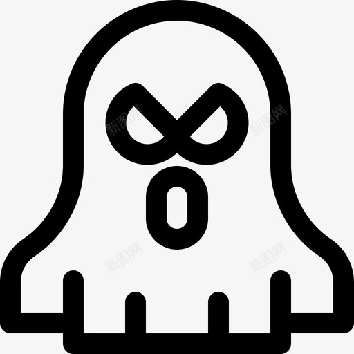鬼魂化妆舞会6直系图标svg_新图网 https://ixintu.com 化妆舞会6 直系 鬼魂