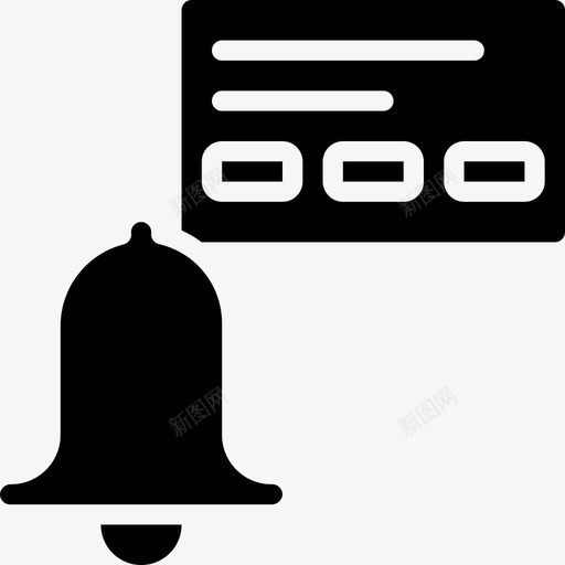 通知任务4填充图标svg_新图网 https://ixintu.com 任务4 填充 通知